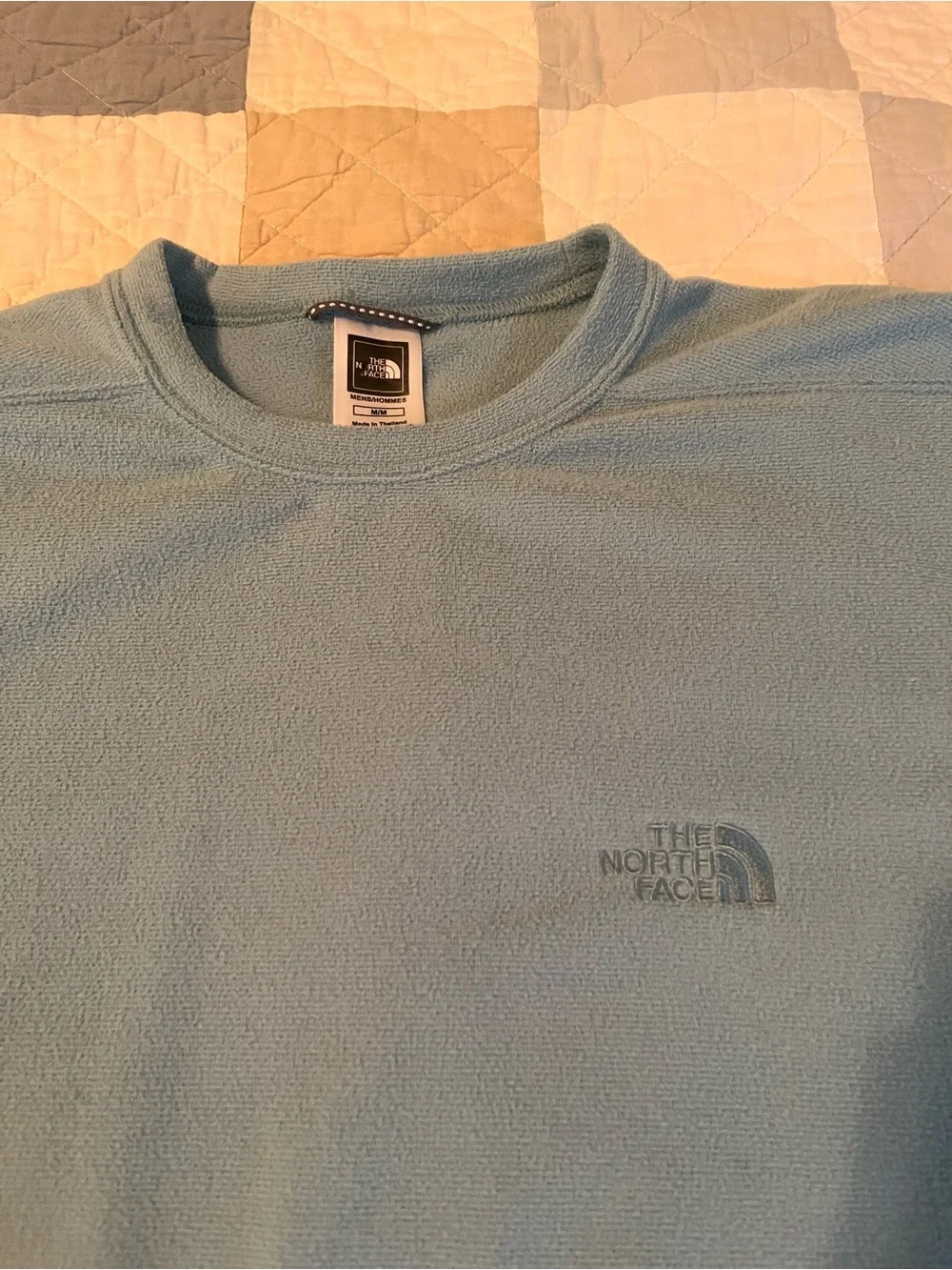 The North Face light blue